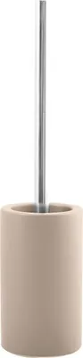 Produktbild von Spirella "Tube" WC Bürste Toilettenbürste Klobürste WC Garnitur aus Porzellan matt Taupe