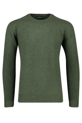 Produktbild von Lammwollpullover grün Alan Paine