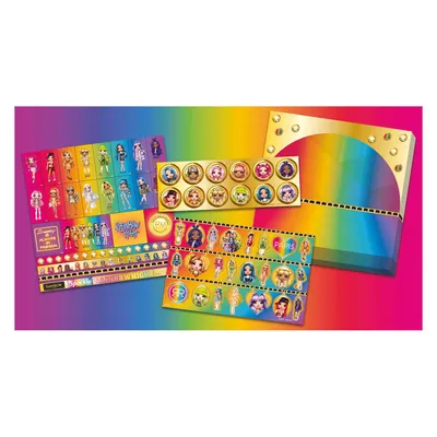 Image de Totum Rainbow High Set d'autocollants