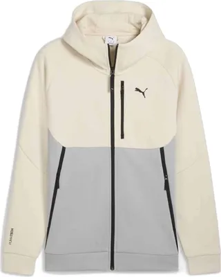 Produktbild von Puma PUMATECH Full-Zip Hoodie DK - weiss, Größe:L