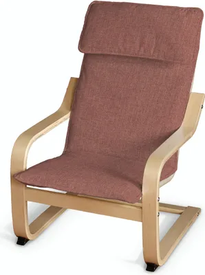 Produktbild von Dekoria Kissen für den Kindersessel Poäng, cognac braun, Poäng Kindersessel