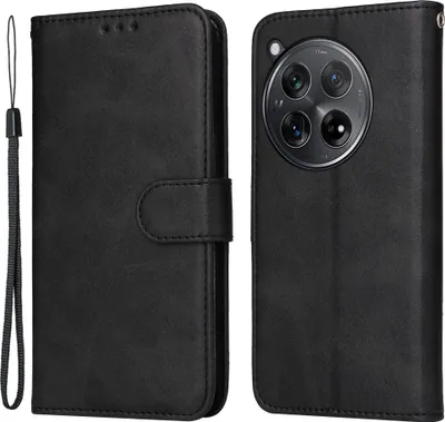 Produktbild von OnePlus 12R Hülle - Coverup Klapphülle - Schwarz