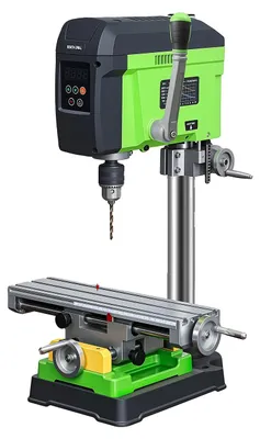Produktbild von Elektrobohrer, 400W Leistungsaufnahme, bürstenloser Motor, kompatibel mit Standardzubehör, Holzverarbeitungsanwendung, inklusive Tragetasche