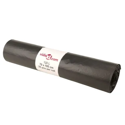 Immagine prodotto di Sacchetti per Cestini 250 pz Neri 120 L