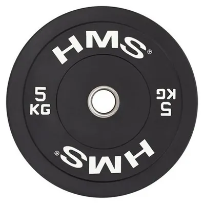 Produktbild von HMS - "Olympic" Hantelscheiben PP12416 (5 kg) (Schwarz)