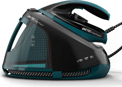Produktbild von Imetec Smartvapor 9047 Dampfbügeleisen 2400 W, 6 bar, 350 g/min, schwarz-grün