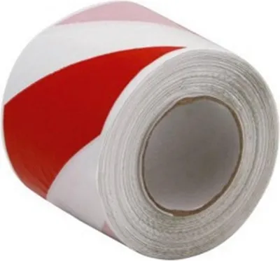 Obrázok produktu pre Fólia výstražná 80mmx100m červeno/biela