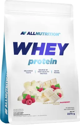 Productafbeelding van AllNutrition | Whey Protein, witte chocolade met frambozen