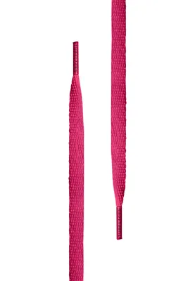 Obrázok produktu pre Šnúrky do topánok biele ploché purpurové-90cm