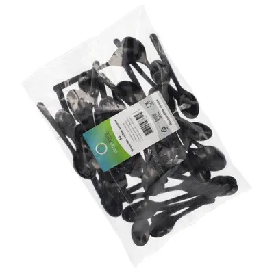 Produktbild von 50 "Circulware by Haval" Mehrweg-Kaffeelöffel PP-MF 13 cm schwarz extra stabil