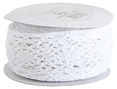 Produktbild von Pogotowie Florystyczno-Ślubne Baumwoll-Spitzenband 4 cm