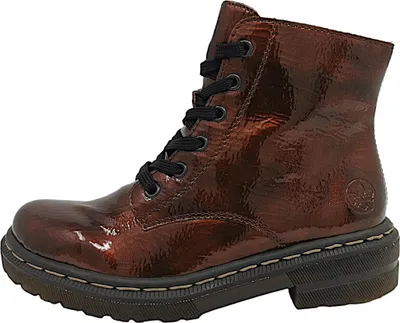 Productafbeelding van Rieker Damenschuhe Schnürstiefel Braun Freizeit