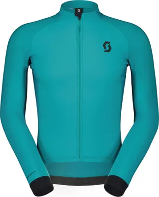 Produktbild von SCOTT Langarm Fahrradtrikot für den Winter - PRO WARM - Türkis XL