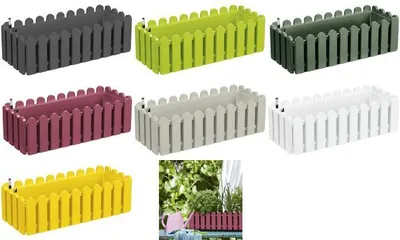 Produktbild von Poétic Blumenkasten LANDHAUS, (B)500 mm, granit