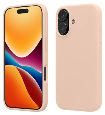 Produktbild von kwmobile Handyhülle für iPhone 17 Hülle, für iPhone 17 Case - Hülle Silikon - kabelloses Laden - Coconut Swirl
