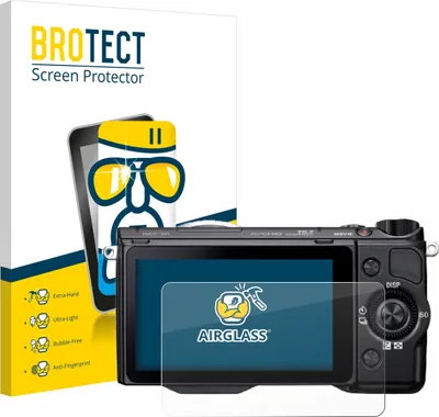Produktbild von BROTECT Schutzglas für Sony Alpha NEX-5R Schutzfolie Panzer Folie Glas Display Schutz klar