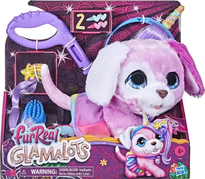 Produktbild von Fur Real Friends Glamalots F1544 Hasbro Hund an der Leine