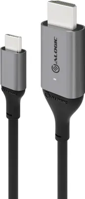 Obrázek produktu pro Alogic USB C adaptér Kabel typu C -HDMI M/M 4k 60 Hz 1m, gr
