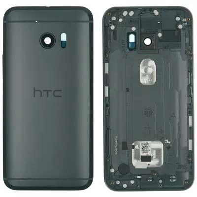 Produktbild von HTC ONE M10 Backcover + Kameraglas, Schwarz