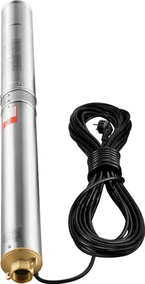 Obrázok produktu pre SucceBuy ponorné čerpadlo do hlbokých studní, 1100 W, 230 V, 50 Hz, prietok 7,1 m³/h, výtlačný výkon 105 m, nerezová oceľ, IP68, vodotesné pre priemysel, zavlažovanie, domácnosť