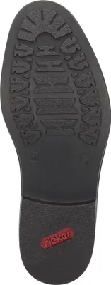 Produktbild von Rieker Herren Halbschuh Leder Slipper extra weit 17659-00 , Größe:42 EU, Farbe:Schwarz