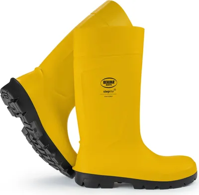 Produktbild von Bekina Boots Steplite EasyGrip Stiefel S5 gelb/schwarz nach EN ISO 20345:2011 S5 CI SRC gelb Größe 43