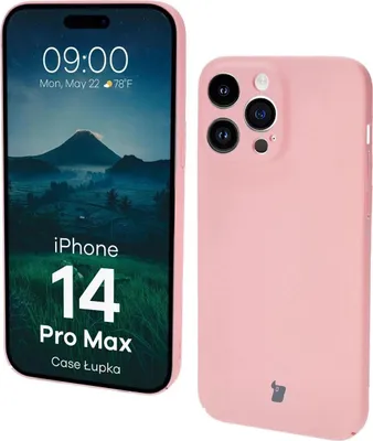 Produktbild von BIZON Case Lupka Apple iPhone 14 Pro Max rosa