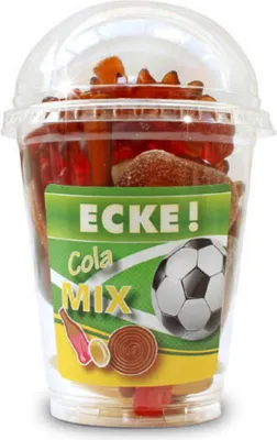 Obrázek produktu pro Snack Service Cola MIX rohový kelímek Cola ovocná žvýkačková směs 200g