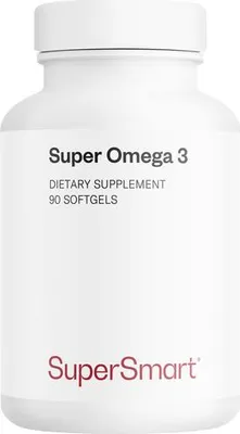 Produktbild von SuperSmart Super Omega 3 Dietary Supplement - 90 softgels