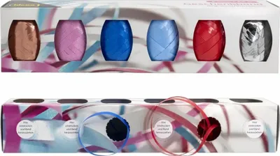 Zdjęcie produktu dla Idena wstążka dekoracyjna Eiknäul 6er 20m x 5mm, asortyment