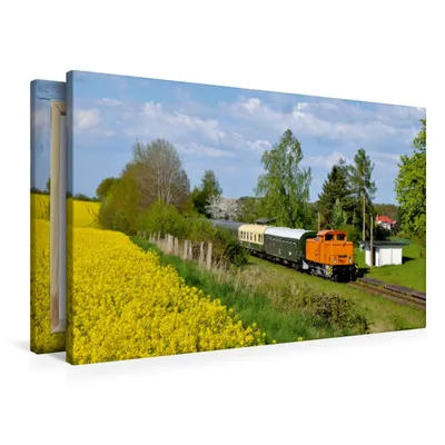Produktbild von Calvendo  Textil-Leinwand 90 cm x 60 cm quer Ein Motiv aus dem Kalender Oberlausitzer Eisenbahnen 2017, Heinzke Robert; 7395121