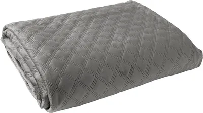 Image de Couvre-lit VELVI 006 anthracite 220x240 cm Mybesthome