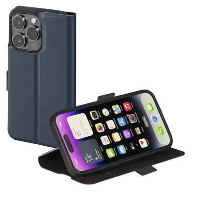 Produktbild von Hama Booklet "Single2.0" für Apple iPhone 14 Pro, Dunkelblau