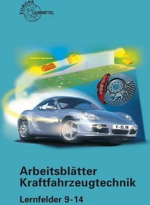 Produktbild von Arbeitsblätter Kraftfahrzeugtechnik. Lernfelder 9-14