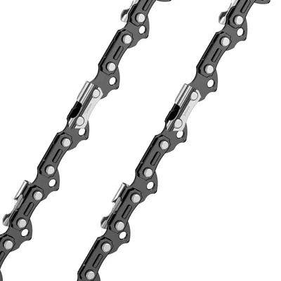 Immagine prodotto di 2 catene per motosega da 0,325", con 72 maglie, passo 1,5 mm, lunghezza 45 cm