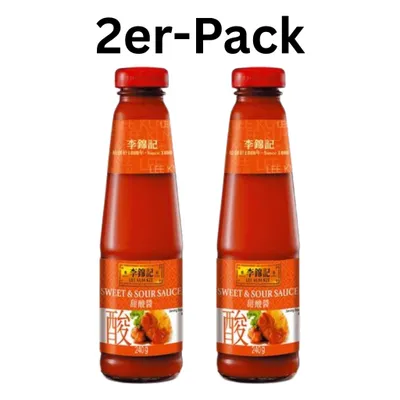 Produktbild von 2er-Pack Lee Kum Kee Süß-Saure Sauce 240g