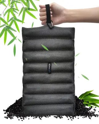 Zdjęcie produktu dla Solidchoice - Węgiel bambusowy do oczyszczania powietrza - worki 300g, neutralizator zapachów