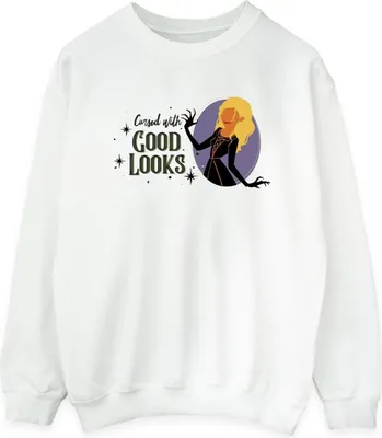 Produktbild von Disney - "Hocus Pocus Cursed" Sweatshirt für Damen BI15618 (S) (Weiß)