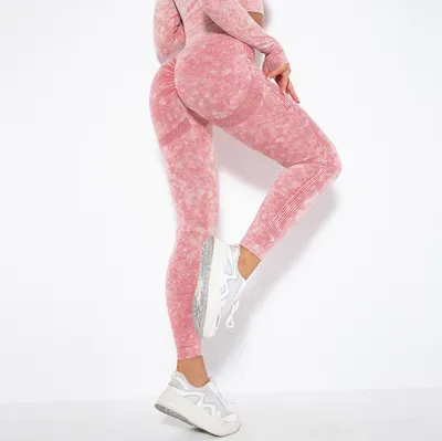 Produktbild von Modische Rosa Push Up Leggings - Ideal für Sport und Freizeit KP15520