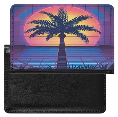 Image de Porte-passeport de voyagePolyuréthaneLeren