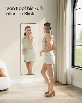 Obrázok produktu pre Zrkadlo – obdĺžnikové – čierne – tvrdené sklo – 120 x 40 cm