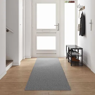 Zdjęcie produktu dla Chodnik dywanowy Jasnoszary 80 x 500 cm 100% polipropylen