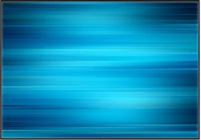 Produktbild von Wallario Wandbild Blau und schwarz gestreift - Abstraktes Streifenmuster, Größe: 70,30 x 100,30 cm, Poster mit schwarzem Aluminiumrahmen