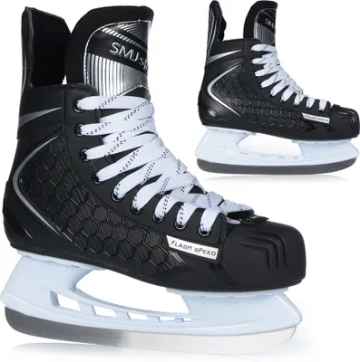 Produktbild von SMJ Vermont Herren Hockey Schlittschuhe Eislaufschuhe Hockeyschlittschuhe Eishockey | Größen:44