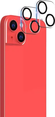 Immagine prodotto di Protezione della fotocamera per iPhone 13 / iPhone 13 MINI [2 pezzi] Pellicola di protezione della fotocamera Pellicola trasparente in vetro temperato Pellicola di protezione contro i graffi dell'obiettivo posteriore Protezione dell'obiettivo Phonillico®