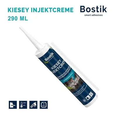 Produktbild von BOSTIK KIESEY Injektionscreme Horizontalsperre Kartusche 290 ML INJECTCREME