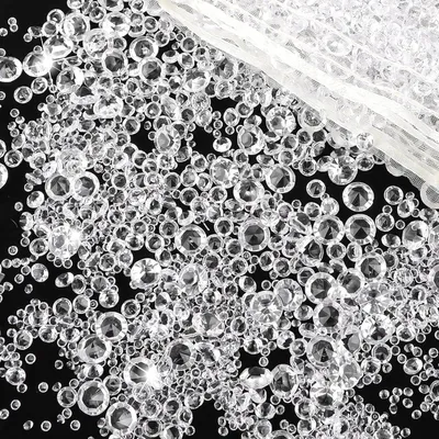 Imagen del producto de Acrílico transparente "Diamanten Streudeko" para decoración de mesas de boda, modelo 4000