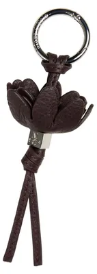 Produktbild von Marc O'Polo Schlüsselanhänger Kaya Leather Keyring Black Cherry dunkelbraun