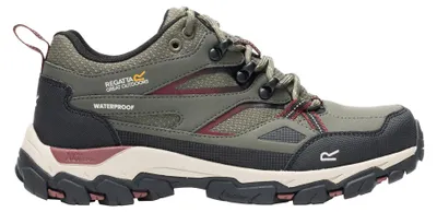 Productafbeelding van Regatta - Wandelschoenen "Holcombe III" RG11302 (maat 38 EU) (olijfgroen/donkerkers)