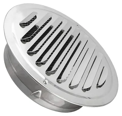 Productafbeelding van Ventilatierooster, 200 mm, roestvrij staal